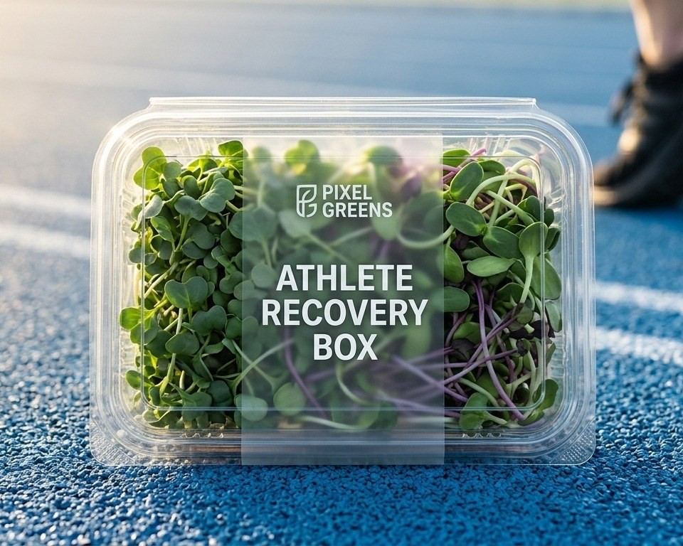 Curated box of microgreens