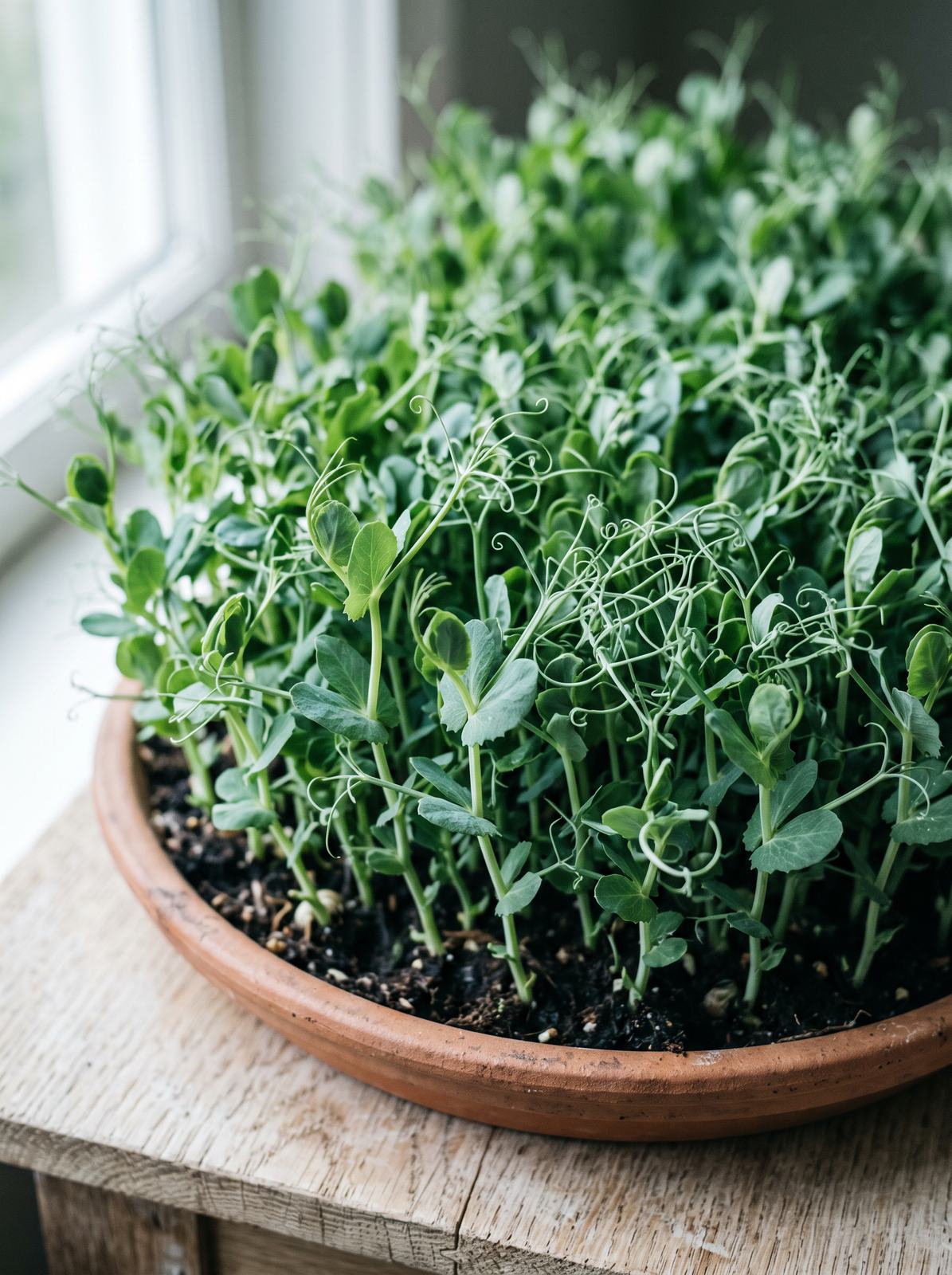 Pea shoots