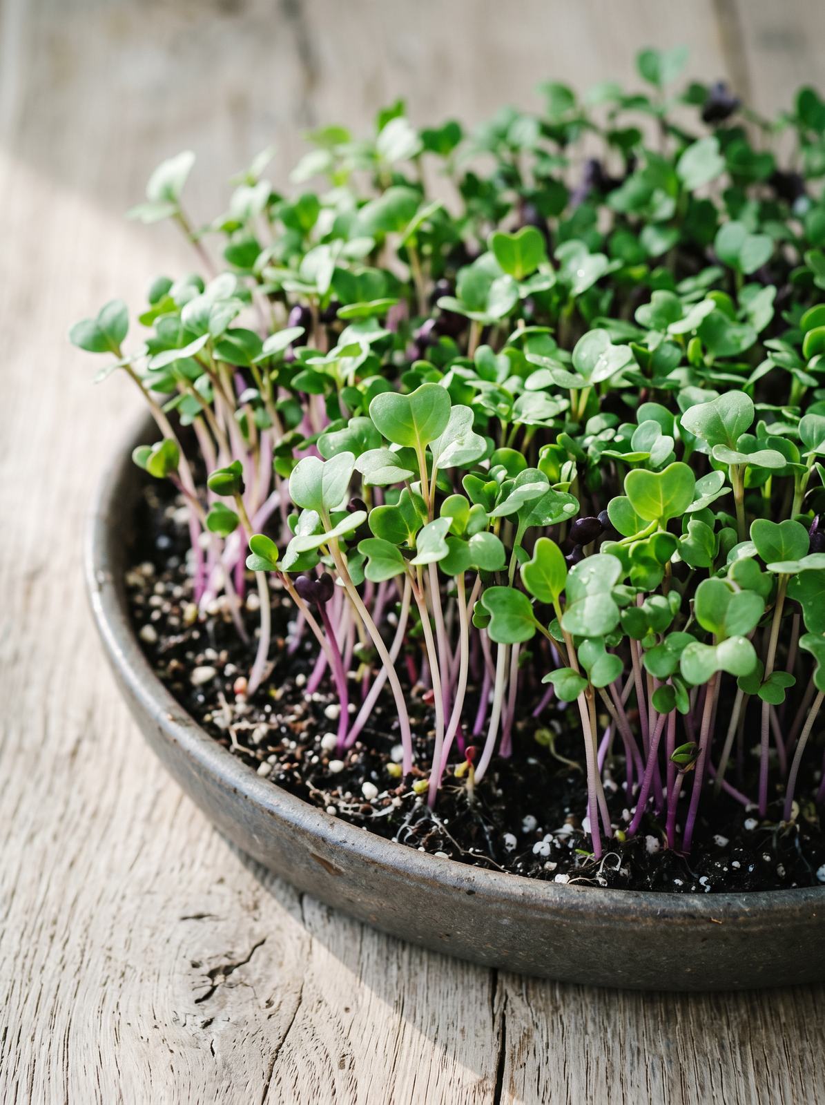 Radish microgreens